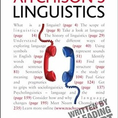 [Read] KINDLE PDF EBOOK EPUB Aitchison's Linguistics (Teach Yourself) by  Jean Atchison 📫