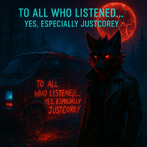 To All Who Listened… Yes, Even JustCorey