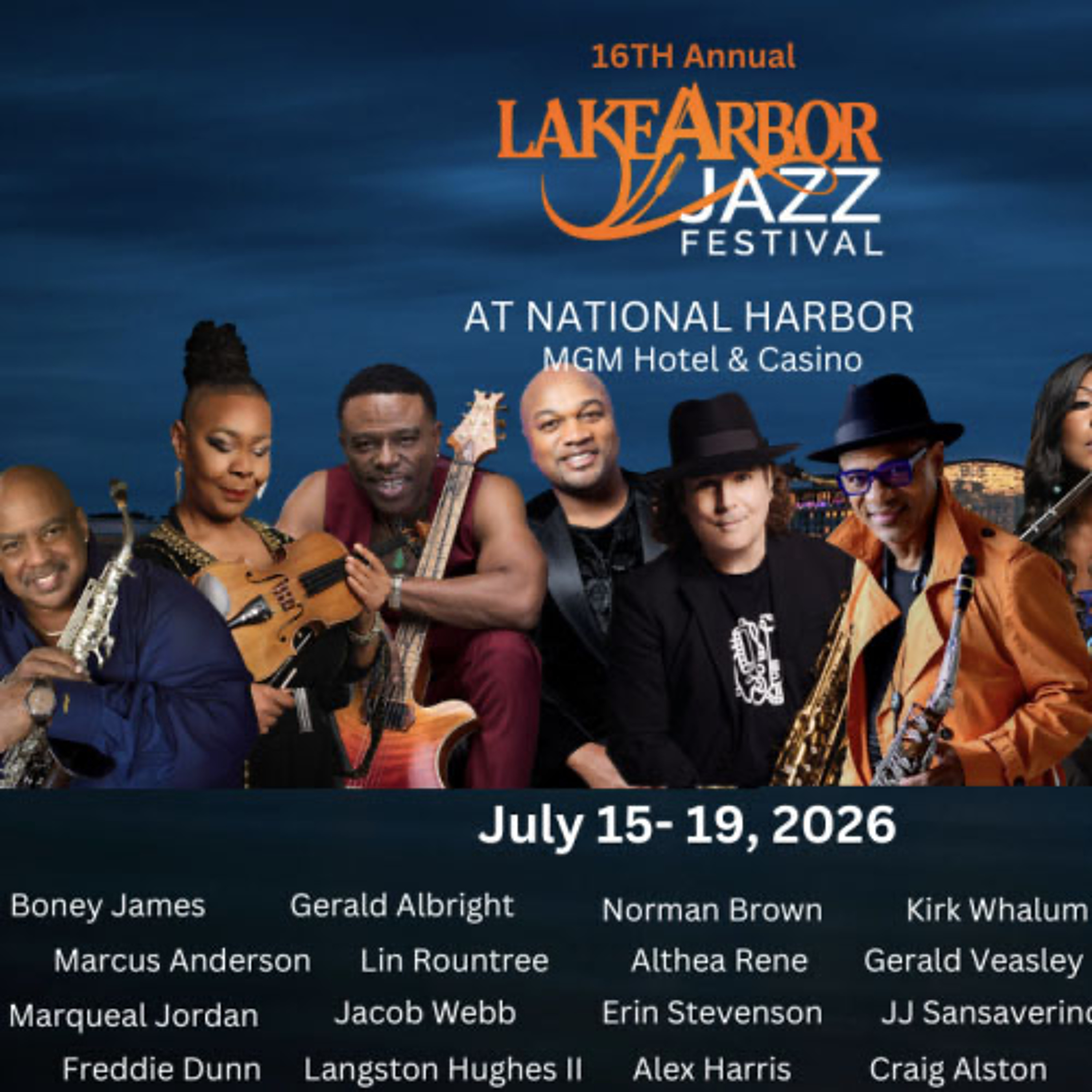 Lake Arbor Jazz Fest 2026