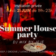 Summer House Party (Set Tech & Afro house) 2021