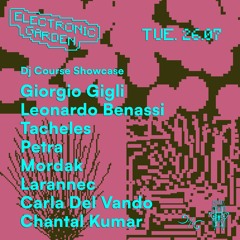 Giorgio Gigli at Electronic Garden (Hotel Butterly 26.07.22)