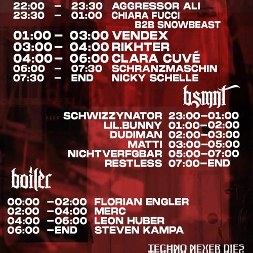Steven Kampa @ TND Trinity w/ CLARA CUVÉ, RIKHTER, VENDEX // 10.12.2022_Hans-Bunte-Areal
