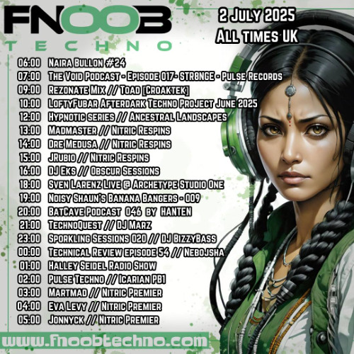Nebojsha - Technical Review episode 54 (Fnoob Techno Radio) [02.07.2025]