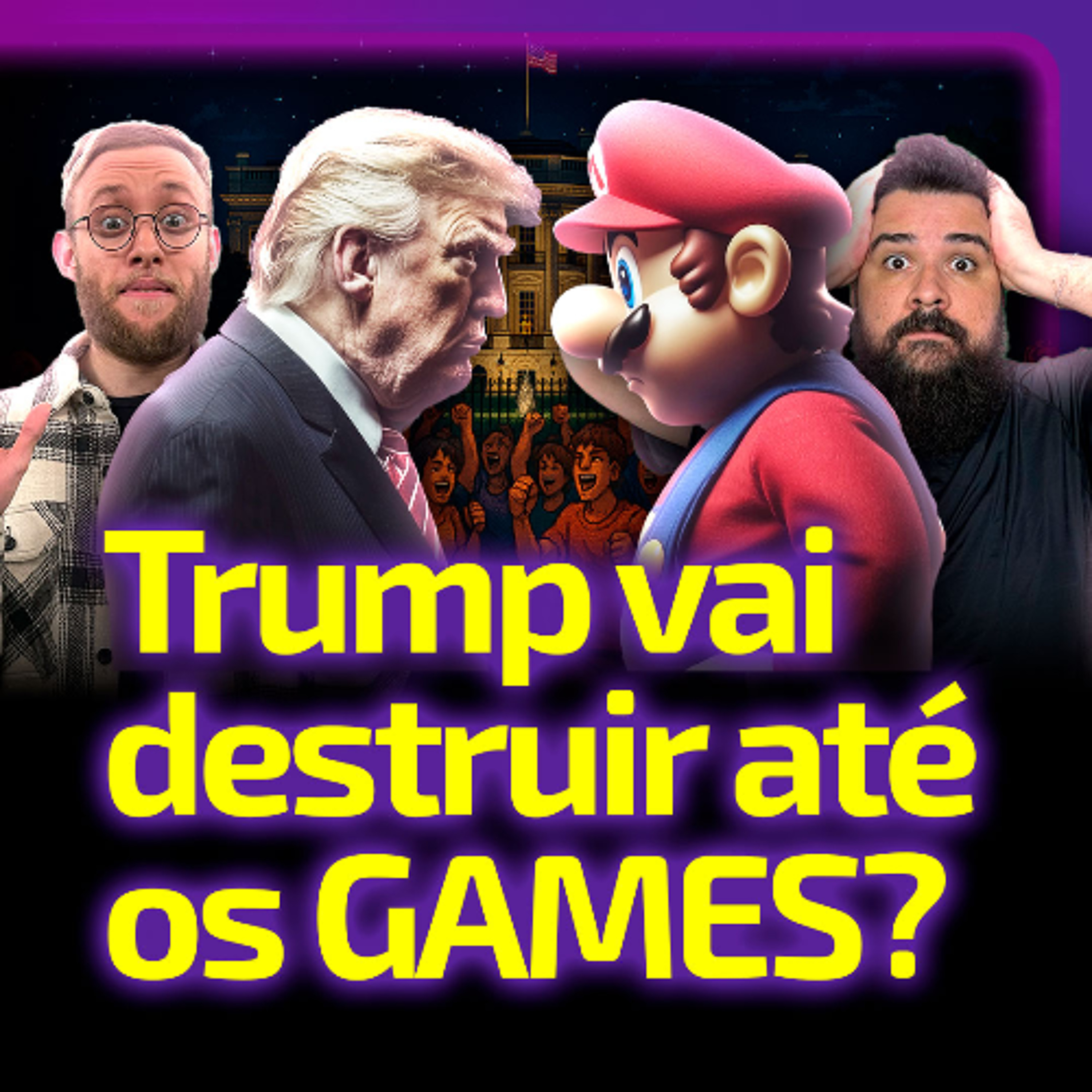 Trump vai destruir até os GAMES? | NÃO D.E.I. episode artwork