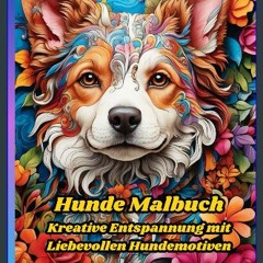 Read ebook [PDF] ✨ Hunde Malbuch Kreative Entspannung mit Liebevollen Hundemotiven: Ausmalbuch für