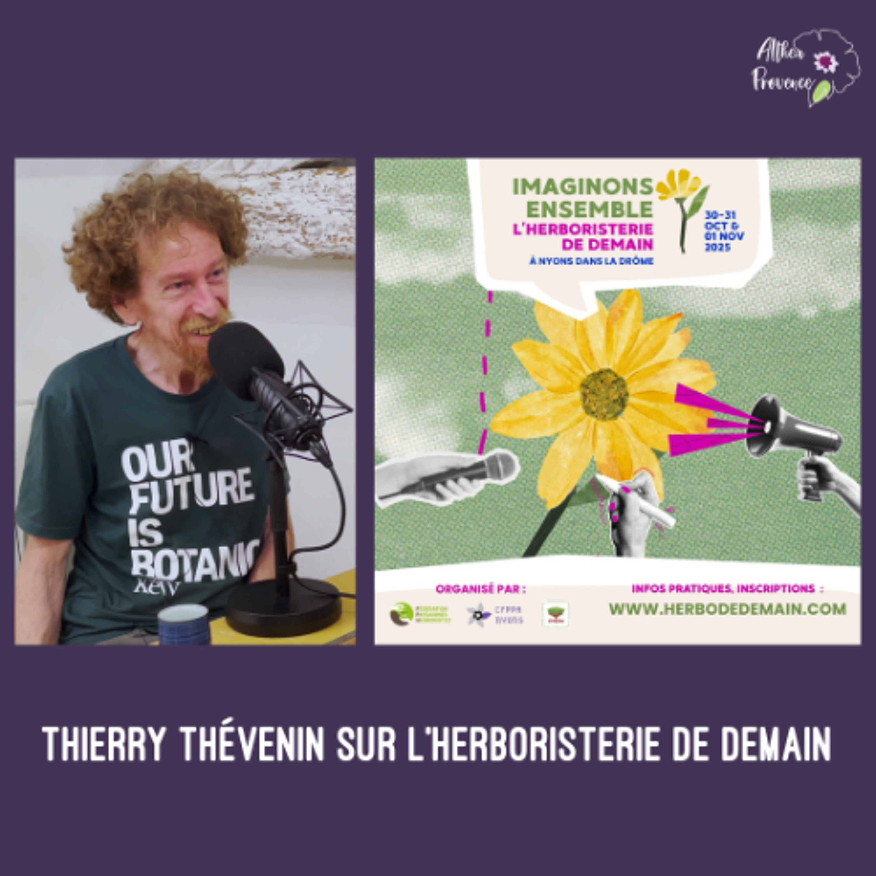 Thierry Thévenin sur l'herboristerie de demain-podcast