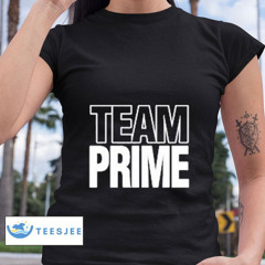 Ishowspeed Wearing Team Prime Shirt