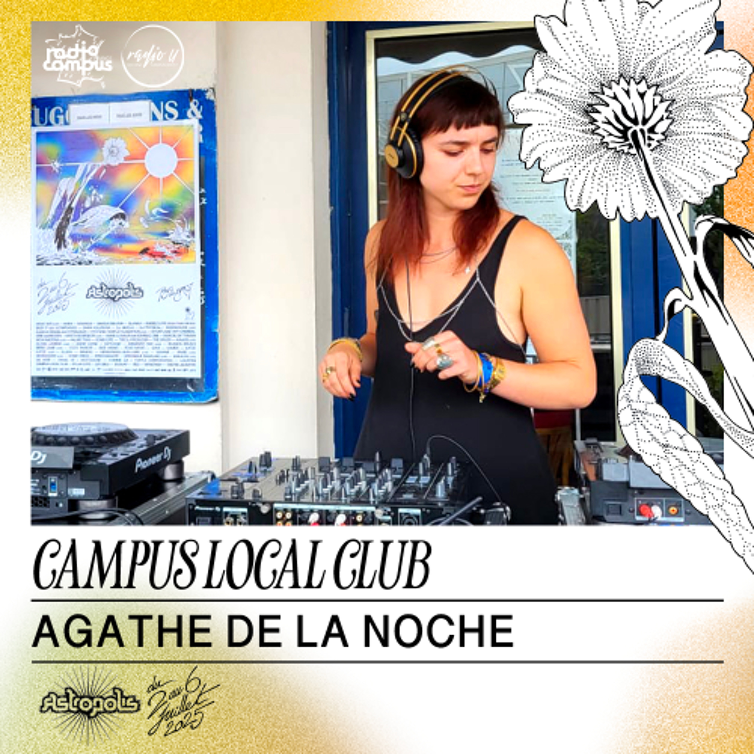 AGATHE DE LA NOCHE | Astropolis x Campus Local Club [DJ-mix REC]