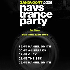Daniel Smith @ Nav's Trance Party, Chin Chins, Zandvoort 29/06/25 Set #1