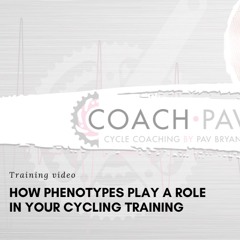 How phenotypes play a role in your cycling training