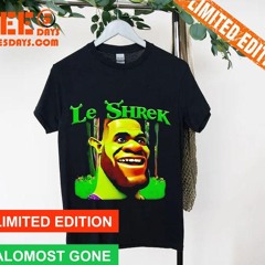 Lebron Le Shrek Basketball Shirt