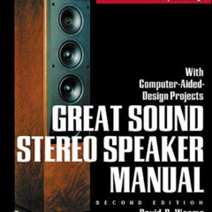 [Free] KINDLE 🧡 Great Sound Stereo Speaker Manual by  David B. Weems &  G. R. Koonce