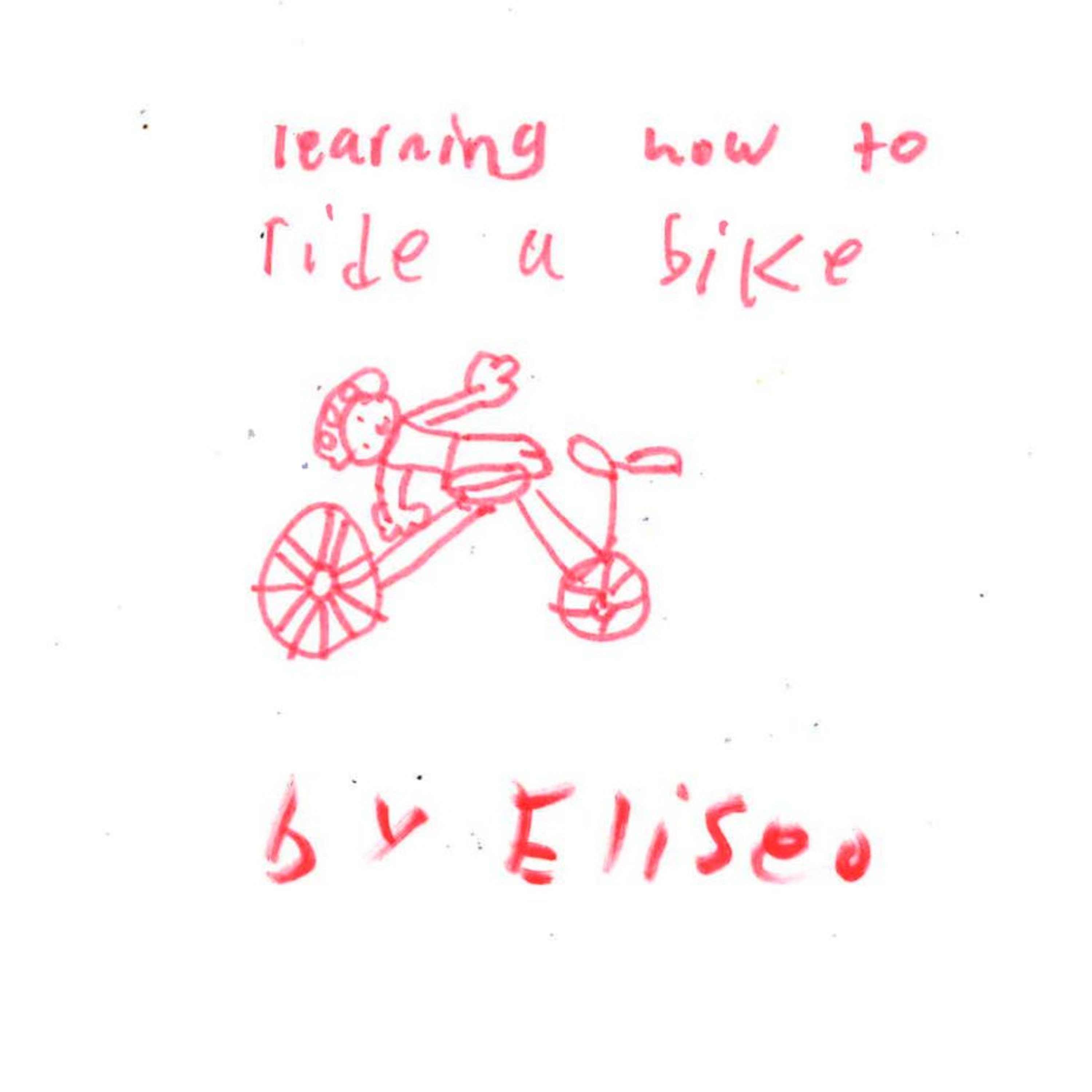 Learning how to ride a bike by Eliseo episode artwork
