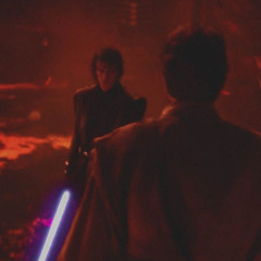 broken heart. (anakin vs obi wan)