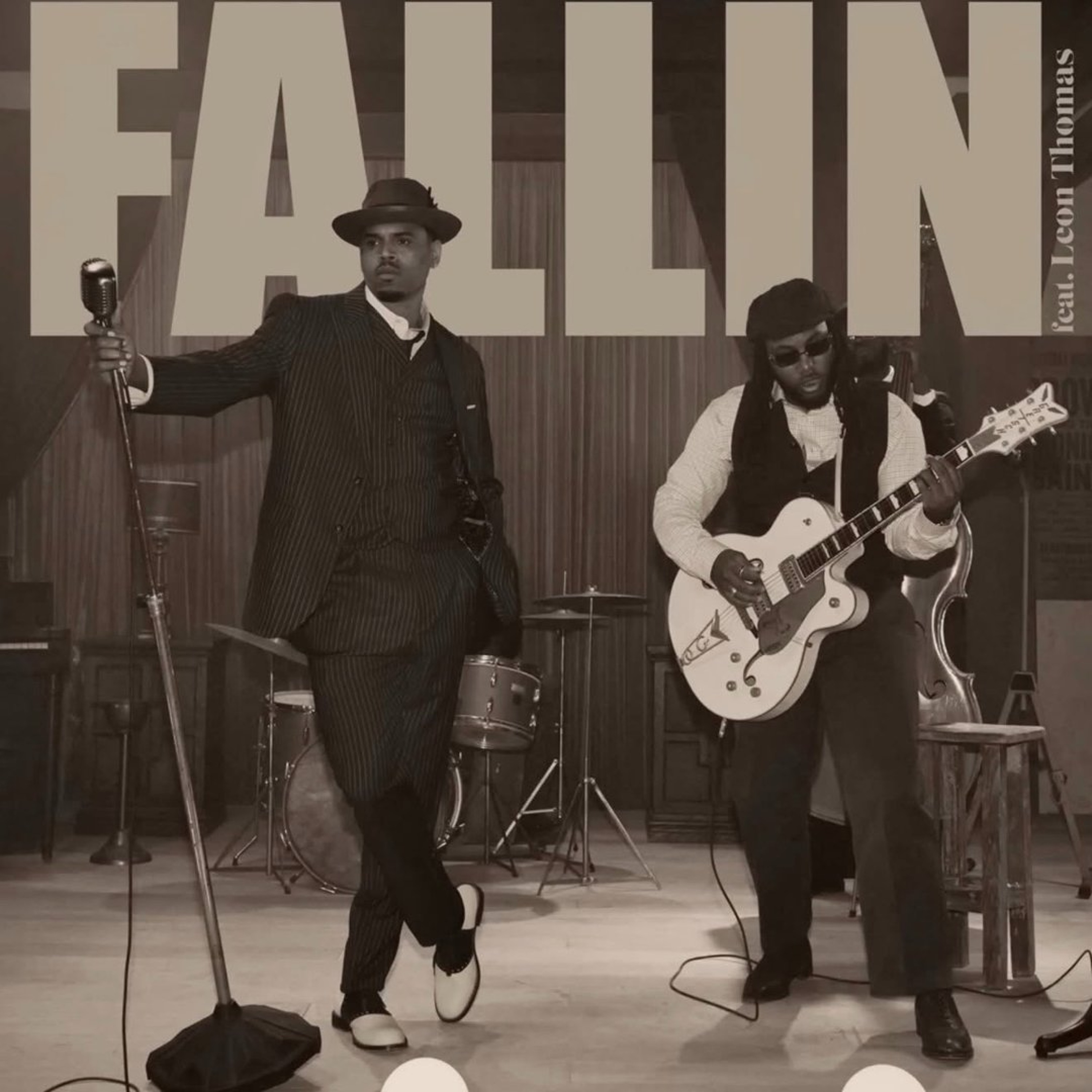 Chris Brown & Leon Thomas - Fallin’ Remix Tems - What You Need — DJ RyanFlossy cover