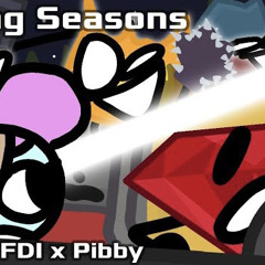 FNF x BFDI x Pibby-Battle For Corrupted Island Concept - Vs. Darkness - Ending Seasons (Remastered)
