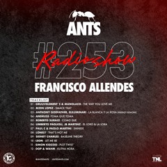 ANTS RADIO SHOW 253 hosted by Francisco Allendes