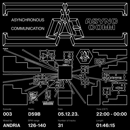 RADIO.D59B / ASYNC COMM #3 w/ Andria