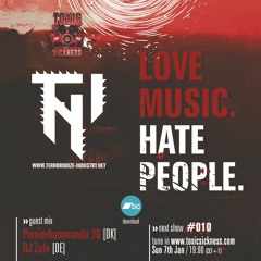 DJ ZULA / LOVE MUSIC HATE PEOPLE #10 ON TOXIC SICKNESS / JANUARY / 2024