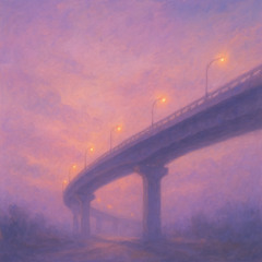 Overpass in Haze