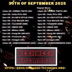 Techno Tuesday - Techneck NRG Radio 30.09.25