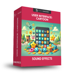 User Interface: Cartoon Sound Effects Pack Preview