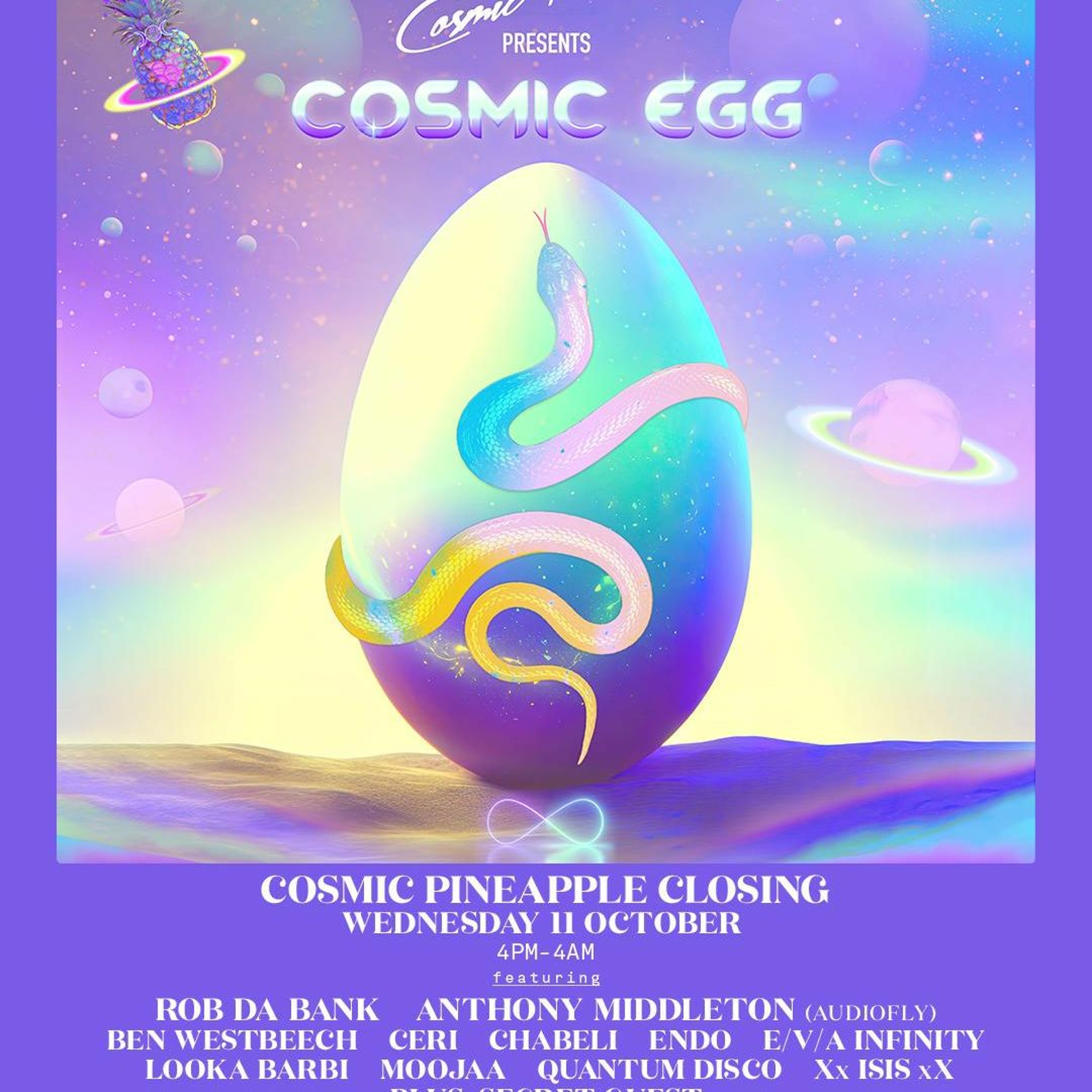 ENDO - Live at Cosmic Pineapple (Ibiza, Spain) - Cosmic Poolparty 🍍- Oct 11, 2023 episode artwork
