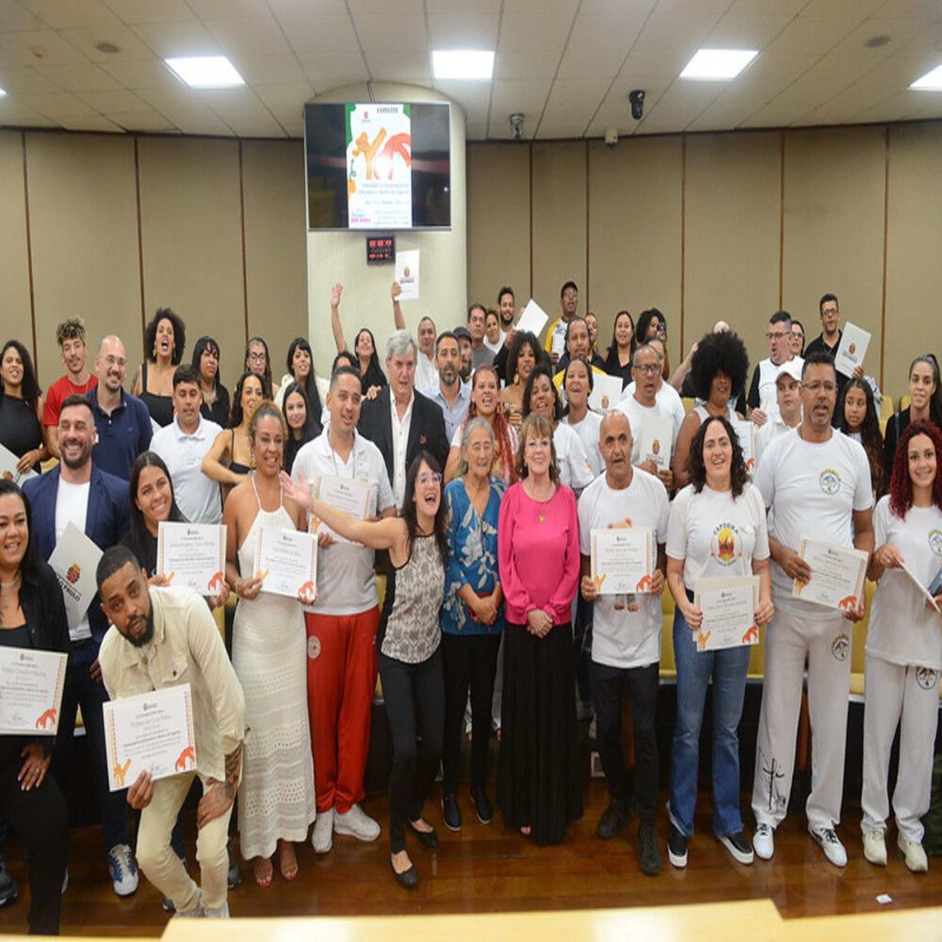 27.04.2026 = SOLENIDADE NA CÂMARA DE SP HOMENAGEOU MESTRES E EDUCADORES DE CAPOEIRA episode artwork