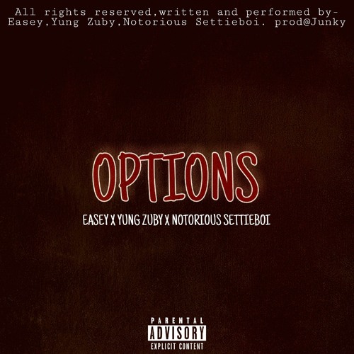 OPTIONS. (Easey x Yung Zuby x Notorious Settieboi) prod.Junky_za