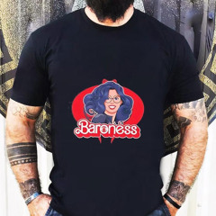 Baroness From Gi Joe Style Of Barbie Shirt