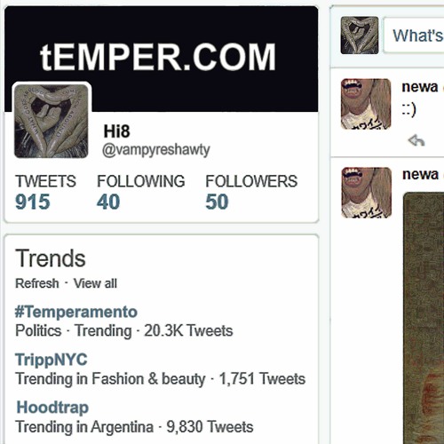 temperamento w/ @9huntr