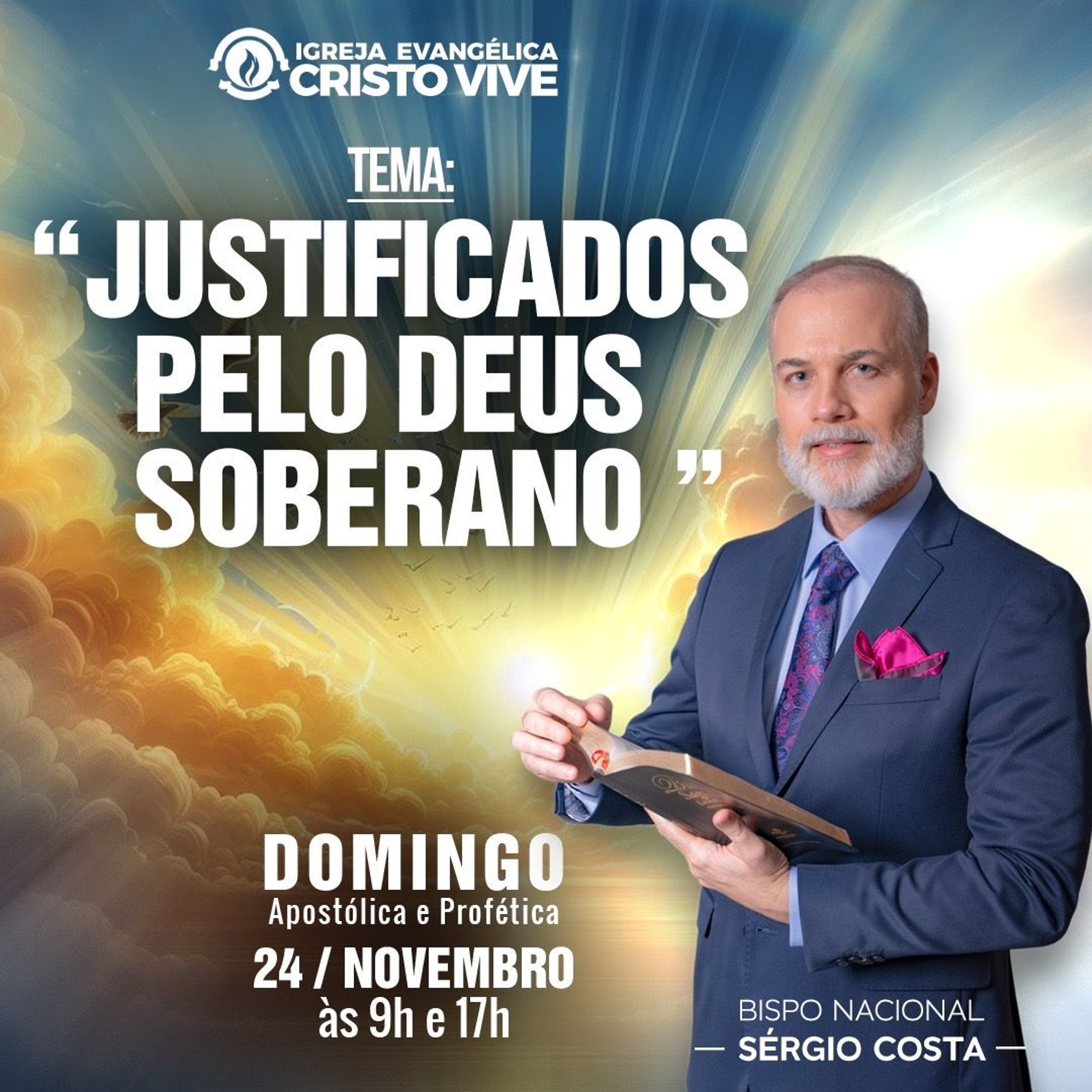 Igreja Evangélica Cristo Vive - Ap. Miguel Ângelo