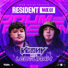 DJ Keeny w/ MC Lecturah - Drum Fusion Resident Mix 01 - Jungle / Drum and Bass Classics
