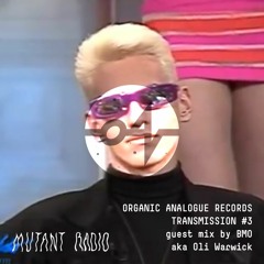 Organic Analogue Transmission #3 Guest Mix by BMO aka Oli Warwick [24.08.2020]