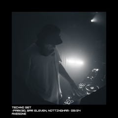 Techno Set (closing) | Park90, Bar Eleven, Nottingham, UK | September 2024