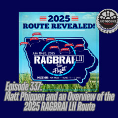 Episode 337: Matt Phippen and an Overview of the 2025 RAGBRAI LII Route