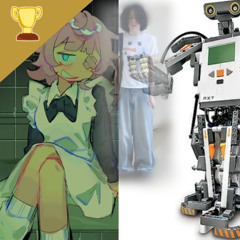 robot meets HOT FEMALE... and lieu watches @ethex1