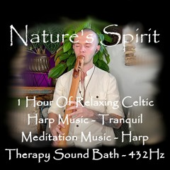 1 Hour Of Relaxing Celtic Harp Music - Tranquil Meditation Music - Harp Therapy Sound Bath - 432Hz