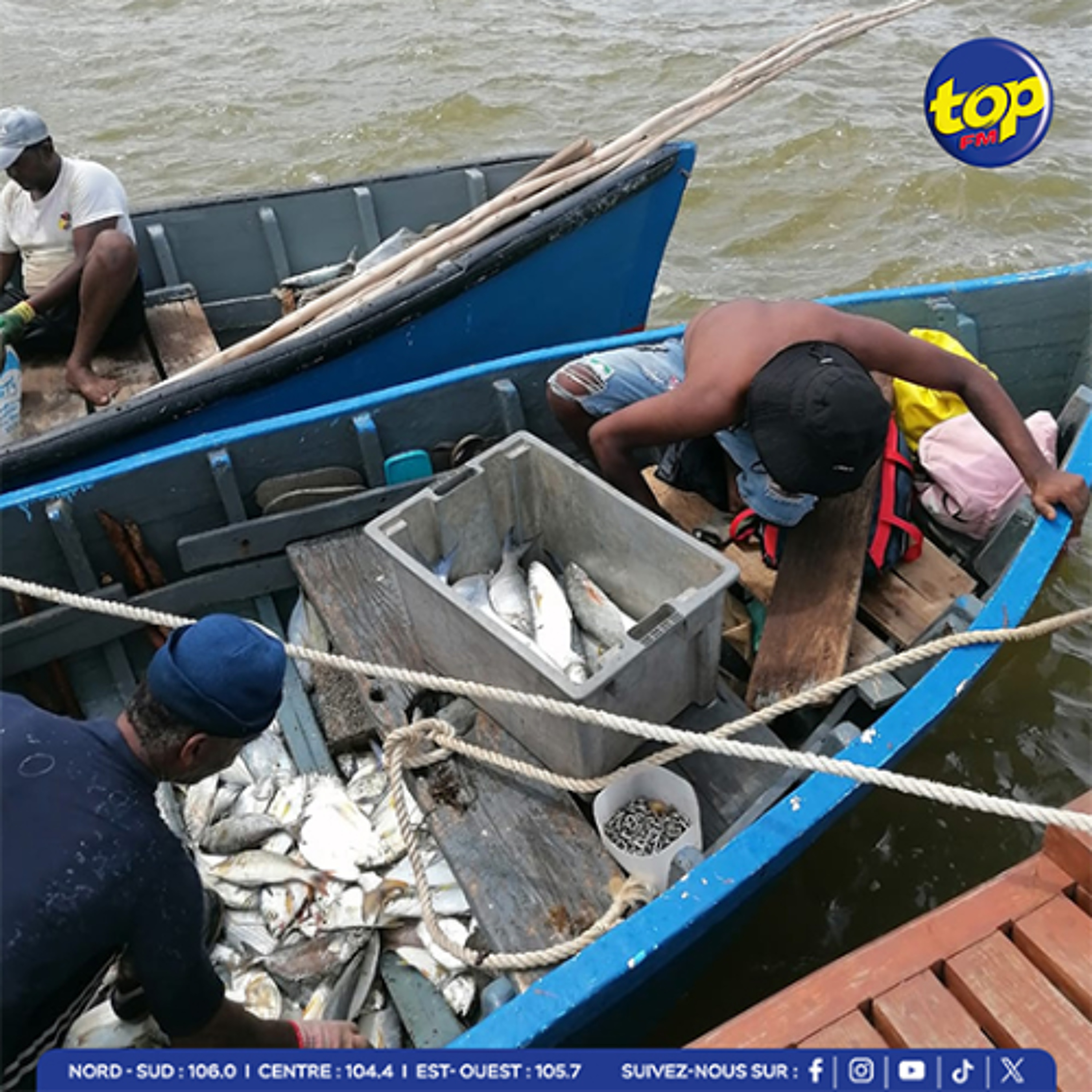 Ouverture de la pêche à la senne ce Matin : ‘Une première journée réussie avec 500 lbs de poissons, déclare Joseph St Mart