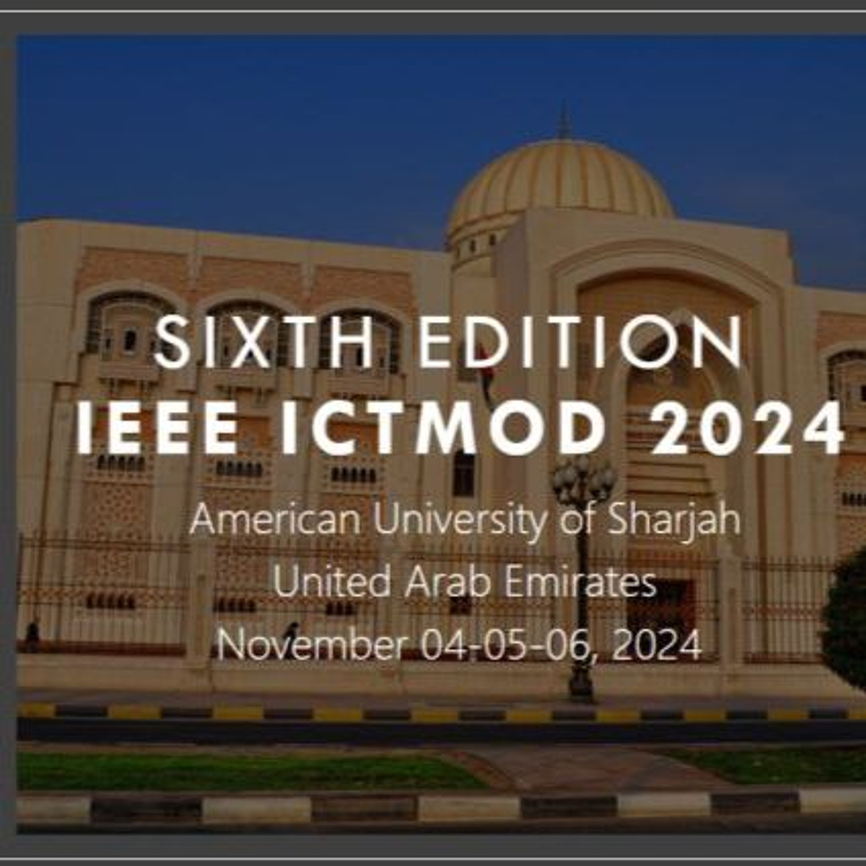 Future of Disruptive Tech & Sustainability with Dr. Malick Ndiaye at IEEE ICTMOD 2024 episode artwork