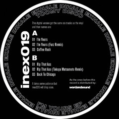 PREMIERE: Toomy Disco - Rip That Ass [Inhale Exhale Records]