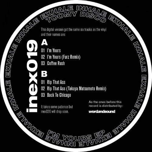 PREMIERE: Toomy Disco - Rip That Ass [Inhale Exhale Records]