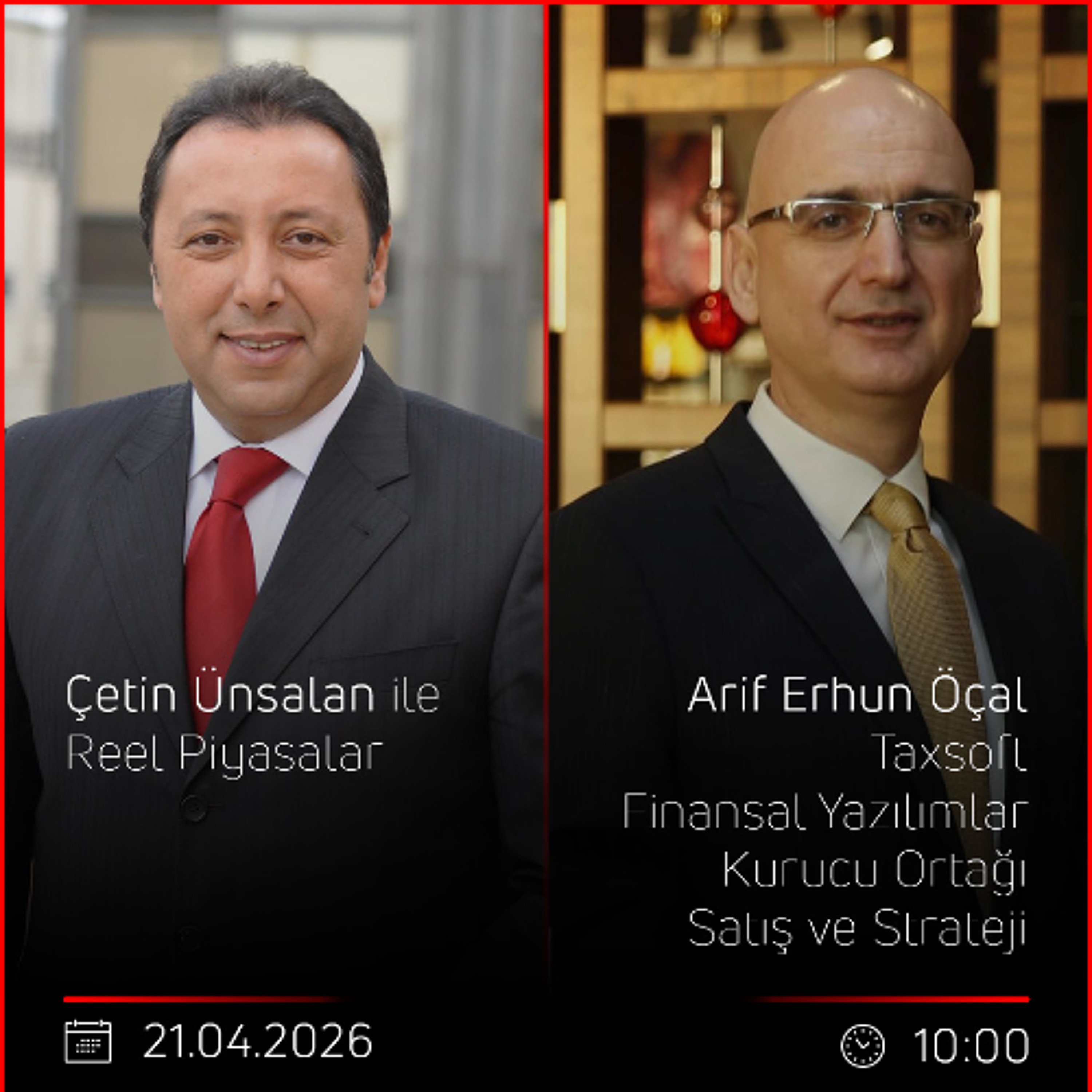 Arif Erhun Öçal - Çetin Ünsalan ile Reel Piyasalar episode artwork
