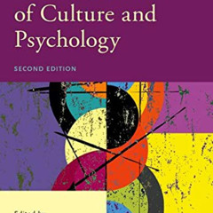 [Read] KINDLE 💛 The Handbook of Culture and Psychology by  David Matsumoto &  Hyisun