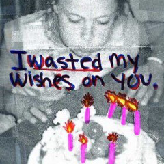 i wasted my wishes on you.