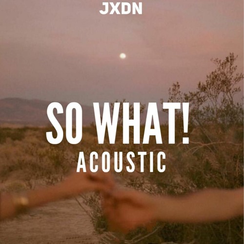 So What (Acoustic)- jxdn