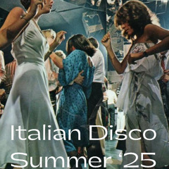 It's  an Italian disco summer