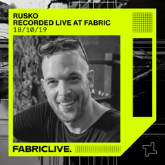 FABRICLIVE - Rusko - recorded live from fabric