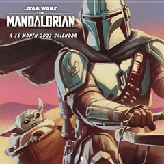 [GET] EPUB 📩 2023 Star Wars: The Mandalorian Wall Calendar by  Trends International