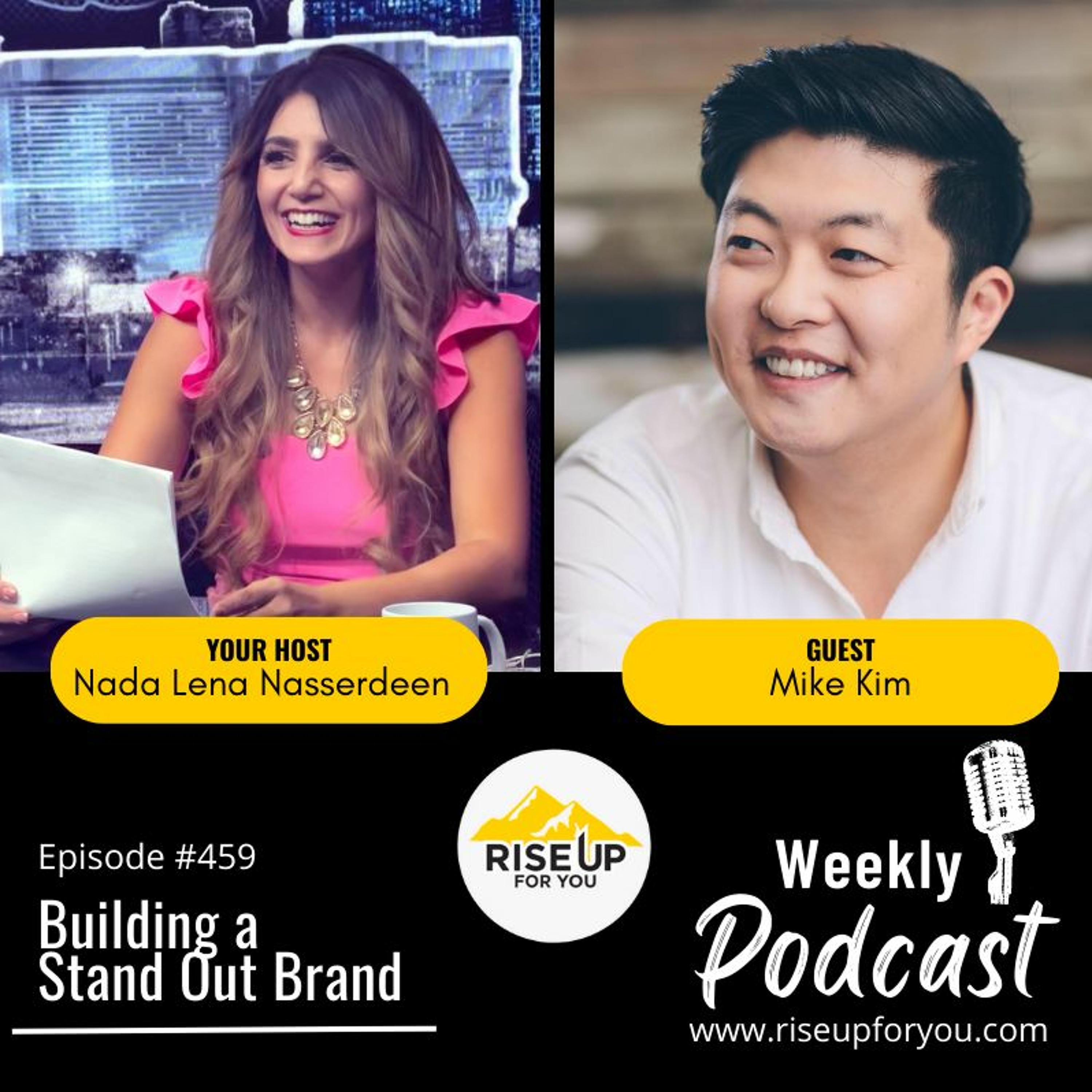 #459 Building a Stand Out Brand with Mike Kim episode artwork